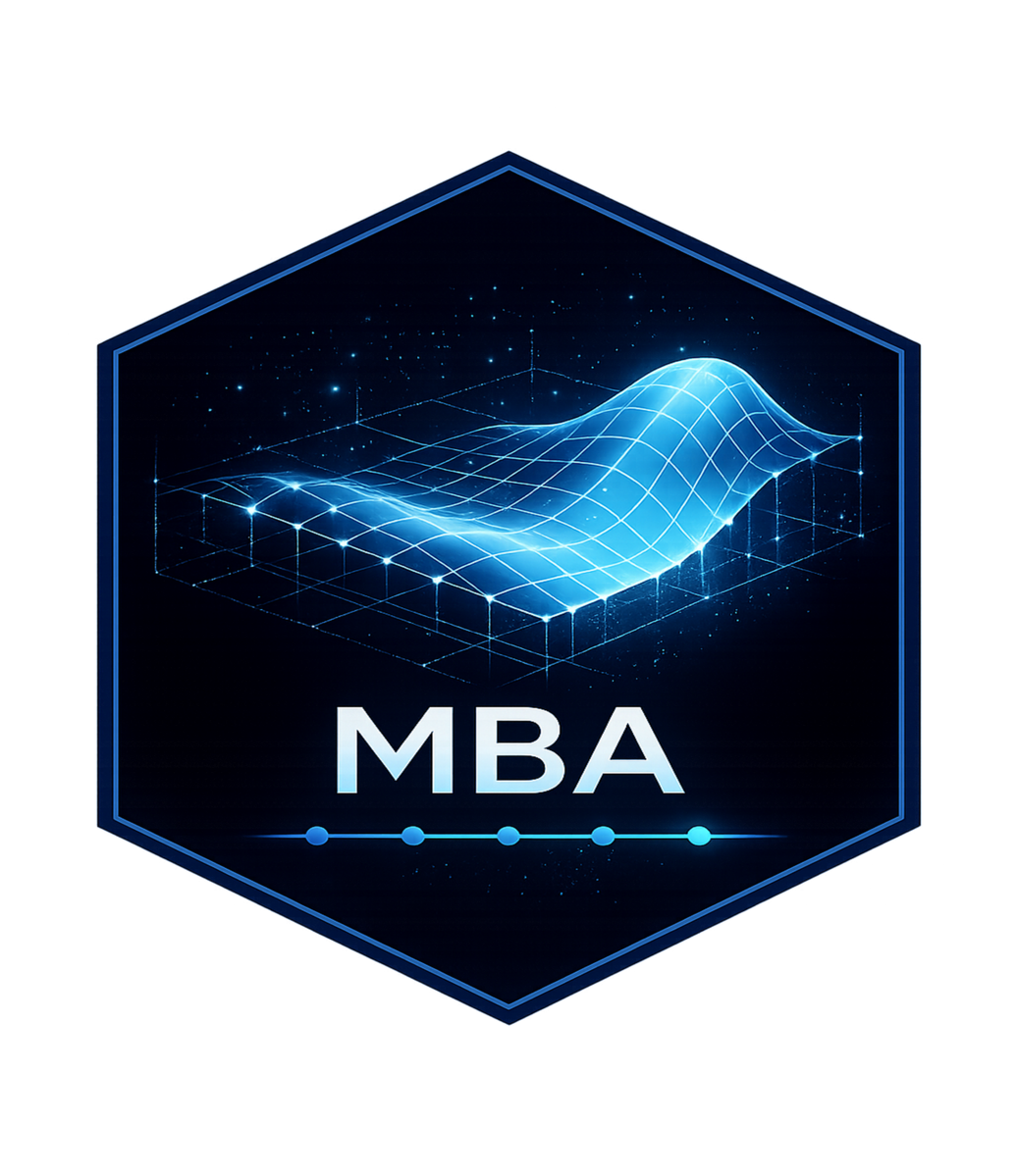 MBA package hex logo